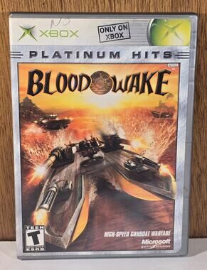 Blood Wake Platinum Hits Original Xbox Game CIB Complete
